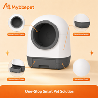 Bac à litière intelligent Dolphin MAX CH-ICB015, toilette automatique pour chat à nettoyage automatique, contrôle par application, réservoir de 9 L, espace super spacieux de 80 L