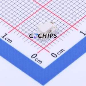 GT-TC021A-H018-L1 Tactile Switch SMD Switch Single Pole Single Throw Rectangle Button 1.6N Horizontal Mount - Product Image 2