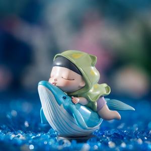 Blanc PVC nuit conte de fées océan <span class=keywords><strong>chanson</strong></span> voiture décorations mignon <span class=keywords><strong>petit</strong></span> bureau poupée ornements pour femme anniversaire jouet Figure Statues - Product Image 1