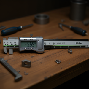 Calibrador Digital Ttake de 150 mm con Medición Métrica y en Pulgadas para Ingeniería de Precisión - Product Image 3