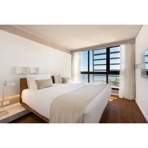 Esplendor Bởi wyndham Khách Sạn Hiện Đại Khái Niệm 3-4 Sao Khách Sạn Bộ Phòng Ngủ Tủ Gỗ Giường Cơ Sở Sofa Tủ Quần Áo & Đầu Giường - Product Image 1