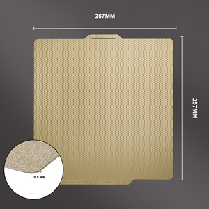 Placa de Impresión 3D de Acero con Resorte de Doble Cara de 257*257mm/184*184mm para BambulabX1/X1C/P1P/A1 PEI - Product Image 4