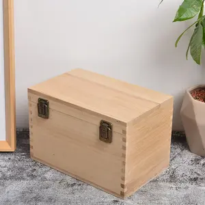 Paulownia storage box sundries wooden home storage box