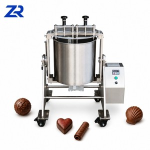 Moulin à chocolat commercial 100L pour le traitement du cacao humide, mélangeur-réfiner, machine de broyage - Product Image 1
