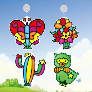 ชุดทำสีอะคริลิคตกแต่งหน้าต่างลาย<span class=keywords><strong>การ์ตูน</strong></span>น่ารัก 6 สี สำหรับเด็ก OEM - Product Image 6