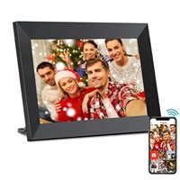 Cadre photo numérique intelligent Cloud Frameo APP haute résolution 10,1 pouces avec écran tactile et stockage de 16 Go, conforme aux normes Fc Ce Rohs