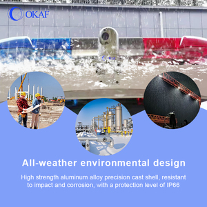 กล้องวงจรปิด OKAF IP66 อลูมิเนียมอัลลอยด์ ซูมออปติคอล 25 เท่า กล้อง PTZ สำหรับภายนอกอาคาร กล้องรักษาความปลอดภัย มองเห็นในเวลากลางคืน กล้อง PTZ ติดตั้งบนยานพาหนะ - Product Image 4