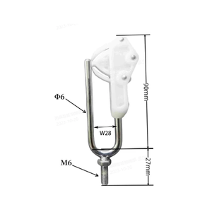 60130331 Hacint Herramienta de fijación para arneses de cables, abrazaderas de terminal tipo horquilla para cableado - Product Image 1