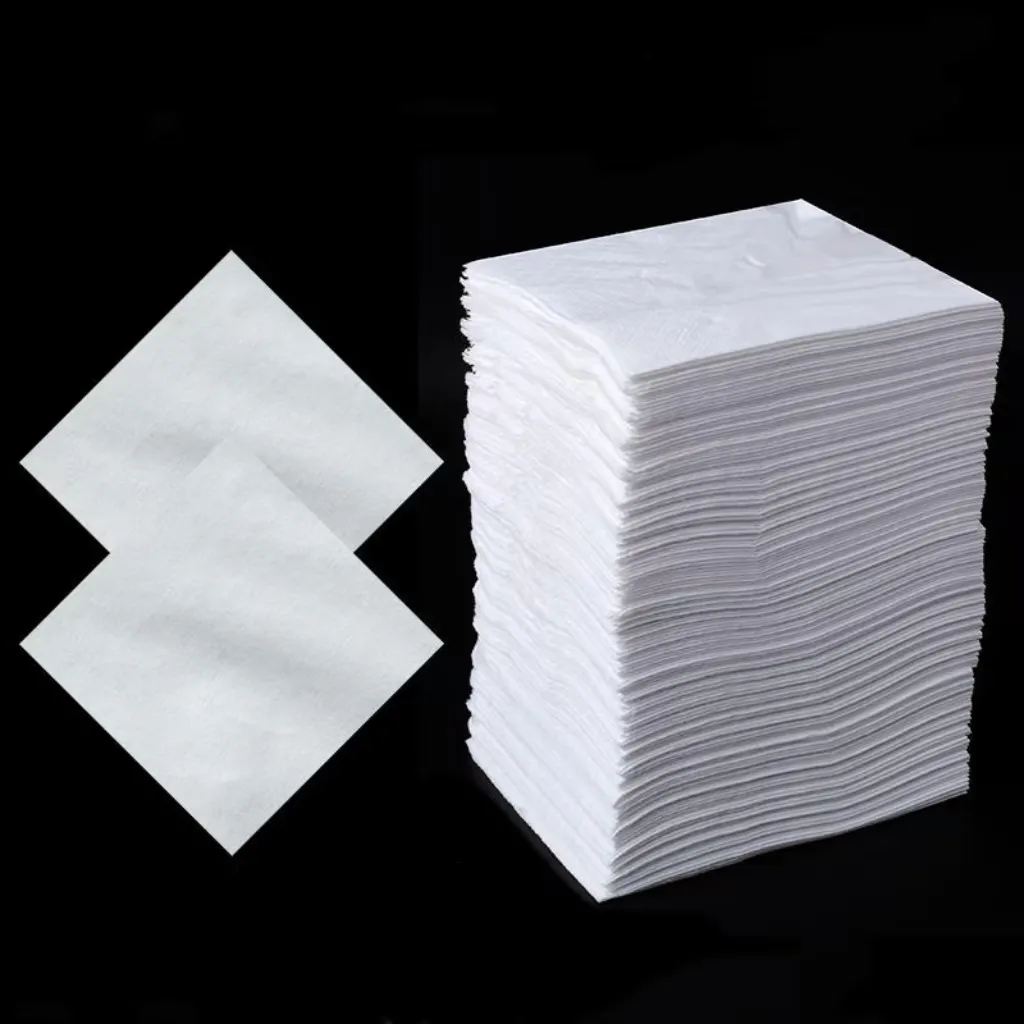 Serviettes en tissu de Noël imprimées en papier avec logo personnalisé industriel pour hôtel vente au détail à usage domestique salle de bain