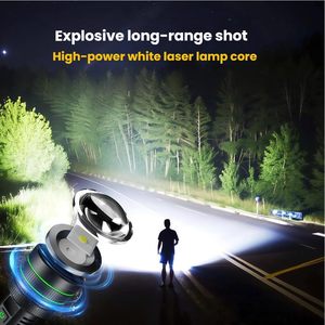 Linterna LED Portátil de Alta Potencia, Resistente al Agua, con Batería de Litio de Larga Duración y Alta Calidad - Product Image 2