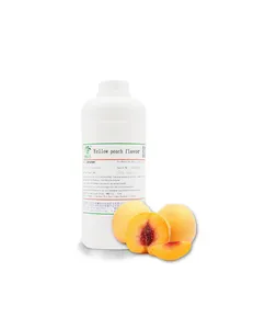 High quality fruit juice flavor for fondant making Bubble gum flavor essential oil Fresh yellow peach odor food flavor