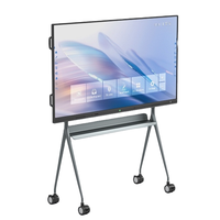 Pizarra Interactiva Inteligente con IA de 65 Pulgadas, 4K UHD, OEM ODM, Panel Plano Interactivo para Reuniones de Oficina y Enseñanza en el Aula