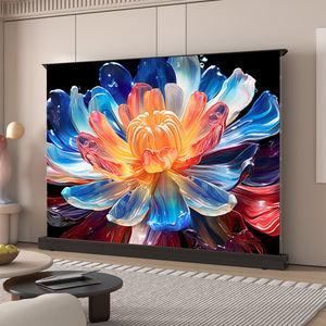 100 pouces nouveaux projecteurs de télévision à courte portée 4K à écran de levage de sol motorisé anti-lumière - Product Image 1