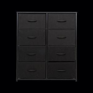 Modern Living Room Fabric <b>Cabinets</b> - Freestanding Stainless Steel MDF Panel Pine - Product Image 1