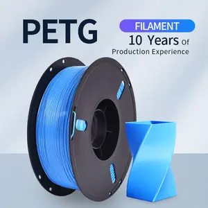 خيوط PETG 1.75، خيوط لطابعة ثلاثية الأبعاد، تقوّد ممتاز 1 كجم (2.2 رطل) خيوط لطابعة ثلاثية الأبعاد لامعة