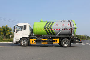 Camion d'assainissement municipal diesel-fueled personnalisable pour les opérations d'aspiration des eaux usées - Product Image 6