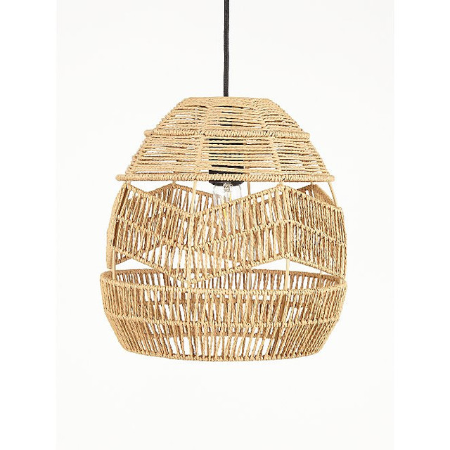 Rattan Pendant Lamp Handmade Wicker Bamboo Modern Design Warm White Light High Quality Best Price Hotel Use 2-Year Warranty
