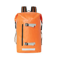 Sacs étanches d'extérieur de haute qualité, fabrication OEM, vente en gros, logo personnalisé, sac à dos imperméable à enroulement tendance