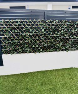 Malla de Cercado Artificial con Hojas Simuladas para Patio, Pantalla de Privacidad, Planta Artificial - Product Image 6