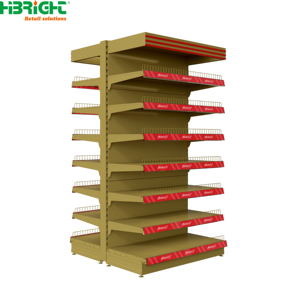Étagères de supermarché, rayonnages gondoles, présentoirs de vente au détail, rayonnages double face, équipement de magasin - Product Image 5