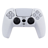 Coque de protection en silicone unie 16 couleurs pour manette PS5, texture antidérapante à pois, vente en gros, étui de protection pour manette de jeu