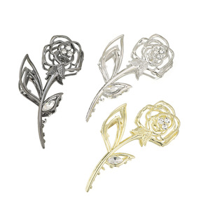 Femme Grand Métal Rose Floral Feuille <span class=keywords><strong>Cheveux</strong></span> Griffe <span class=keywords><strong>Crabe</strong></span> Dames Barrettes Pinces à <span class=keywords><strong>Cheveux</strong></span> Filles Épingles à <span class=keywords><strong>Cheveux</strong></span> Accessoires Cadeaux - Product Image 6