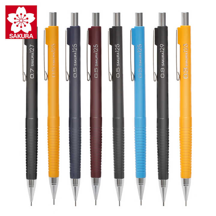 Lápis Mecânico Sakura XS-123 0.3/0.5/0.7/0.9mm para Estudantes