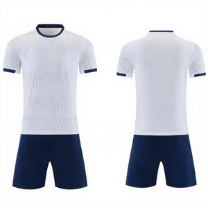 Maillot de football rayé en polyester pour homme et femme, tissu micro-perforé, uniforme d'équipe d'été pour adulte, entraînement sportif, manches courtes - Product Image 3
