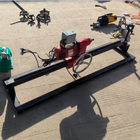 Foreuse directionnelle horizontale compacte de 4,5 kW pour le passage de routes sans fosses ou l'installation de câbles souterrains