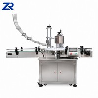 Machine de capsulage automatique pour poudre de thé, bocaux en papier, plastique, PET, boîtes de conserve et couvercles en plastique