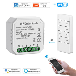 Mini Módulo de <span class=keywords><strong>Motor</strong></span> de cortina WIFI, interruptores eléctricos de marcha atrás y delantera para el hogar, 2020 - Product Image 2