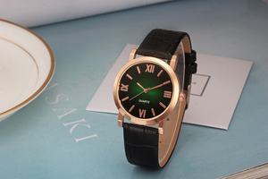 Men and Women's Wrist Watches with China SL Quartz Movement Lady's Dress Watch with Leather Strap mechanical watch - Product Image 5