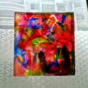 Yu Ying Exclusive New Fashion Blocks Multicolor <b>Red</b> Glass Raw <b>Material</b> Price for Gemstone Jewelry Making - Product Image 1