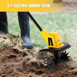 Cultivador Eléctrico Inalámbrico de 18V con Batería de Iones de Litio, Herramienta Agrícola para Jardín, Maquinaria Agrícola - Product Image 5