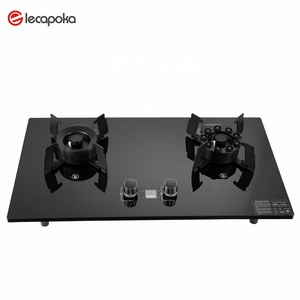 Table de cuisson à gaz encastrable en verre trempé avec allumage à pile, fabriquée en Chine - Product Image 4