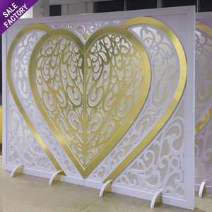 Good Selling Luxurious Event Decor Wedding Decorative Stage <b>Backdrop</b> - Product Image 3