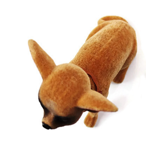 Figurita de resina personalizada para decoración Interior de coche, artesanía de animales para el hogar, <span class=keywords><strong>Mini</strong></span> <span class=keywords><strong>Chihuahua</strong></span>, cabeza Bobble, OEM - Product Image 5