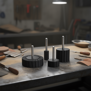 Support de manchon en caoutchouc AB9000 pour tige de 6 mm, 30x30 mm, pour tampons de polissage - Product Image 3