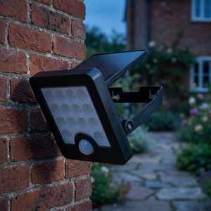 Proiettore LED Solare con Sensore Crepuscolare e di Movimento 5W 4000K IP65 500 Lumen Angolo di Illuminazione 120° (F-Bright 2075009) - Product Image 3
