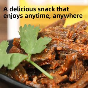 Déchets de konjac de 16g prêts-à-manger avec <span class=keywords><strong>tripes</strong></span> de bœuf épicées et sauce au sésame Snack instantané alimentaire décontracté dans un sac Konjac Snack - Product Image 3