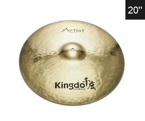 Kingdo fábrica Venta caliente precio barato hecho a mano B20 artista brillante 5 uds platillos tambor conjunto platillo conjunto platillos - Product Image 6