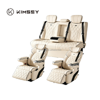 Sièges de van VIP de luxe réglables électriquement en cuir Z4 KIMSEY pour Toyota Coaster Hiace