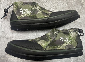 Sinodiving Heavy Duty néoprène fermeture éclair pêche Wading bottes imperméable anti-dérapant feutre semelle clouté roches à des fins de sauvetage - Product Image 3