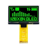 Pantalla LCD de 31 pines y 128x64, interfaz paralela SPI I2C, pantalla OLED monocromática de 2,42 pulgadas