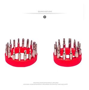 Juego de Destornilladores Combinados Manuales de Grado Industrial de 31 Piezas, Venta al por Mayor, con Mango de Plástico para Reparaciones - Product Image 5