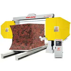 SJ-2000A Điều Khiển Số Đá Dây Đã Thấy Máy Cho Đá Granit, Đá Granite Kim Cương Dây Saw Máy Cắt