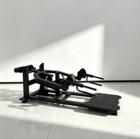 Machines de Squat Commerciales Huck pour Gymnase, Presses à Jambes en Acier, Entraîneurs de Cuisses, Conception en V Réglable et Sûre pour l'Entraînement de Force – Approvisionnement Direct Usine