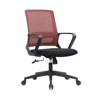Chaise de bureau bon marché, table et chaises de bureau confortables et pivotantes en maille