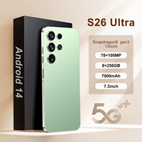 Nouveau Smartphone S26 Ultra 2025 en Promotion, Octa-core MTK, 16 Go RAM + 1 To ROM, Double Caméra 48 MP, Écran HD AMOLED 7,3 pouces, Batterie 7000 mAh, Espagnol/Français/Allemand