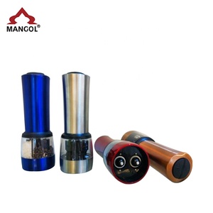 <span class=keywords><strong>Moulin</strong></span> à sel et à <span class=keywords><strong>poivre</strong></span> électrique en acier inoxydable, broyage séparé, automatique et réglable - Product Image 4